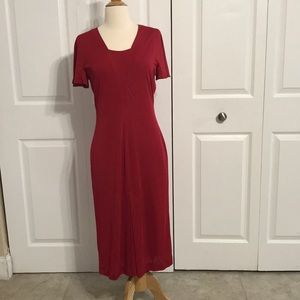 Beautiful Anne Klein red dress